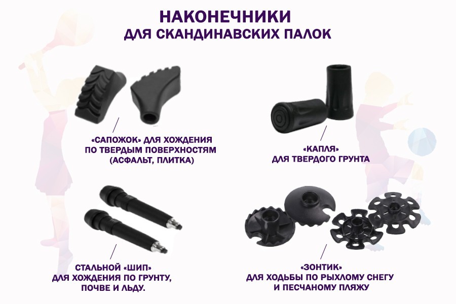 Палки для скандинавской ходьбы – как выбрать, таблица по росту, лучшие модели