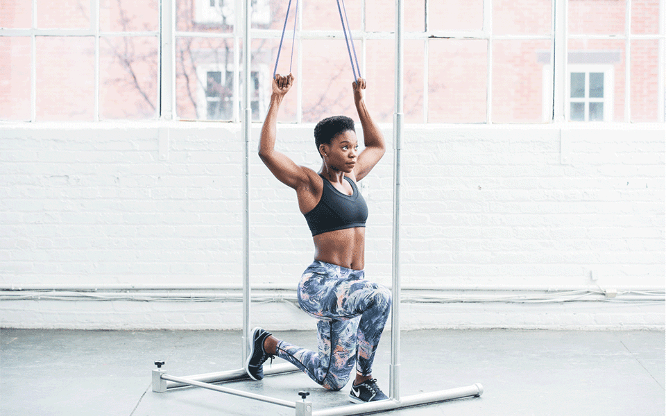 Упражнения с эспандером