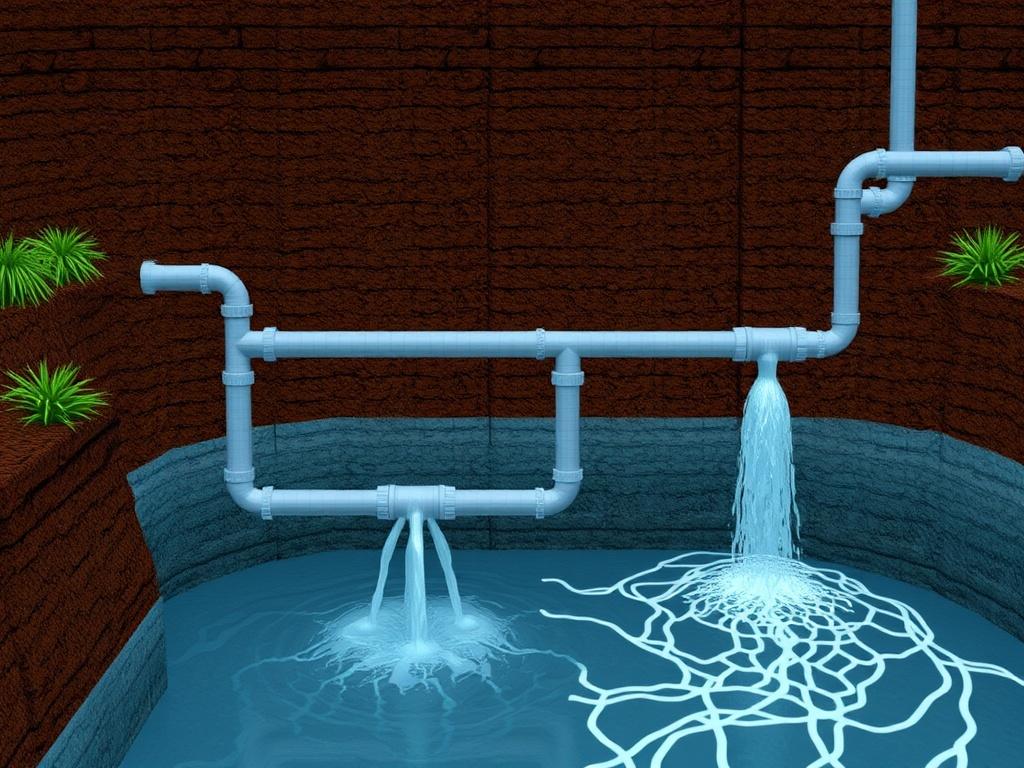 underground engineering systems: drainage, water supply, and sewage.фото