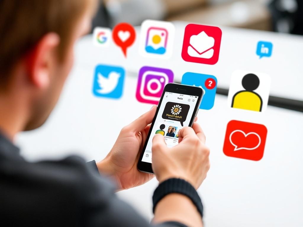 Boosting followers and engagement on social mediaфото