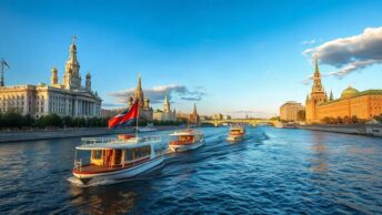 Прогулка на теплоходе по Москве-реке: как увидеть город с неожиданной стороны