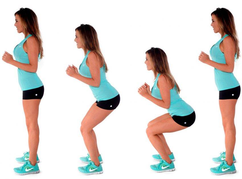 Подъемы на носки стоя и сидя