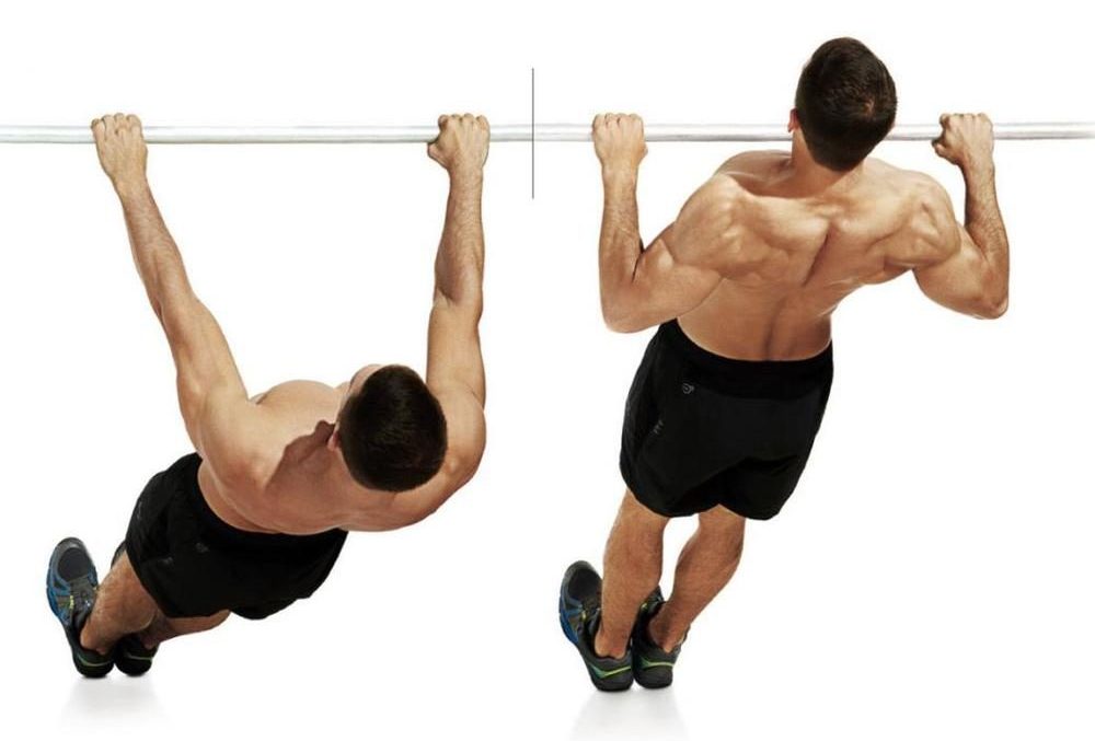 Подъем с переворотом на турнике