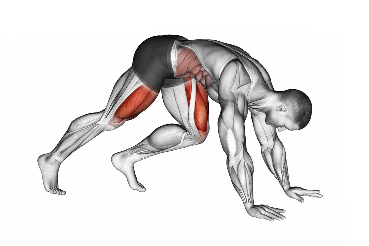 Упражнение скалолаз