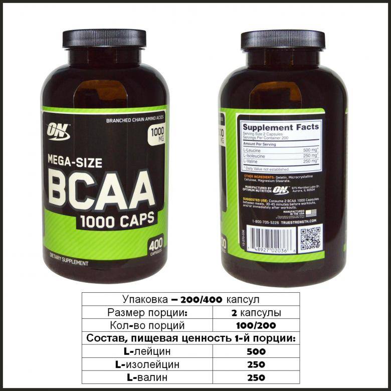 Для чего нужны bcaa и как правильно их принимать