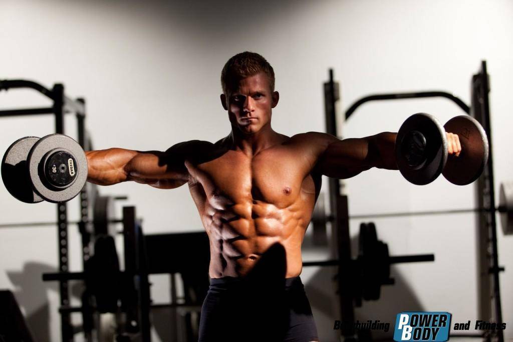 Тренировка плеч на массу