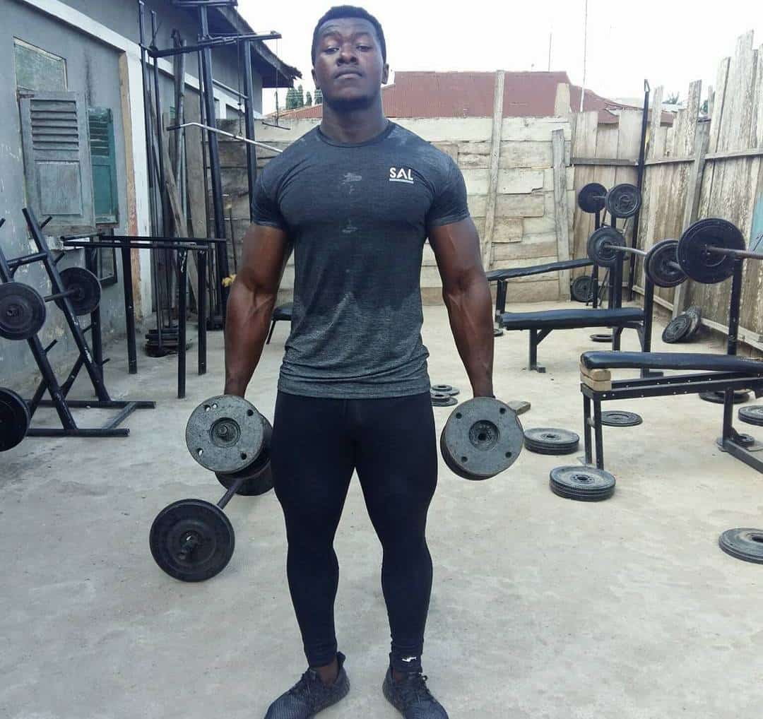 Самуэль Кульбила - качок-самородок из африканской глубинки