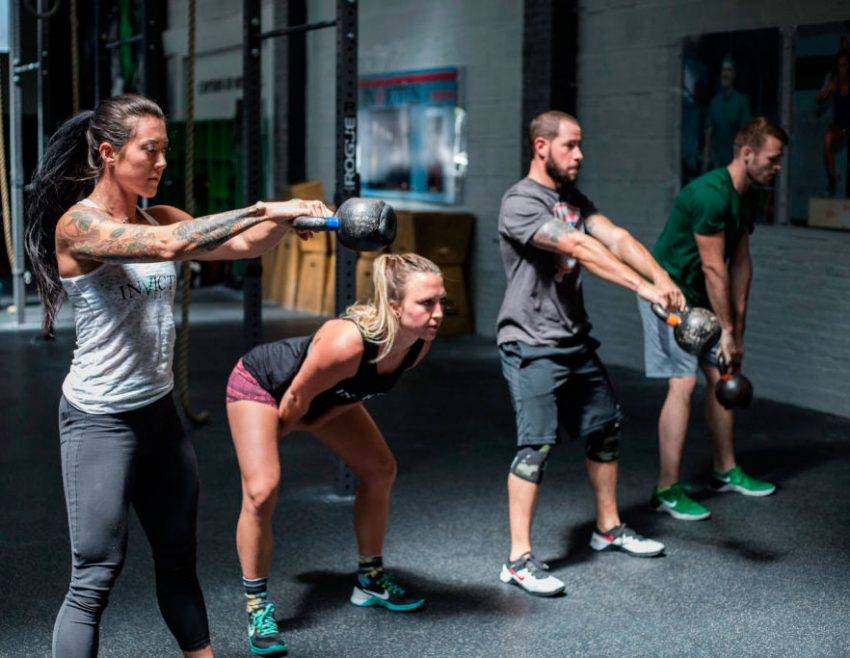 Турецкий подъем с гирей