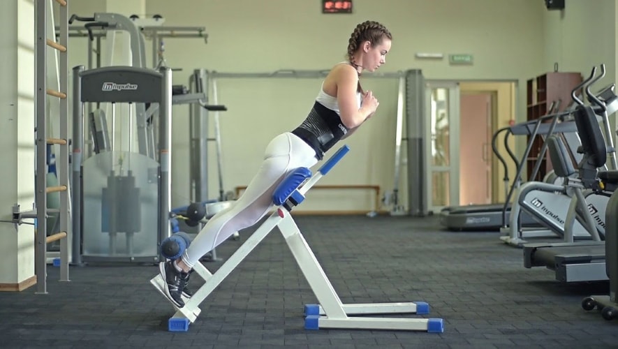 Гиперэкстензия – тренажер для укрепления задней поверхности тела