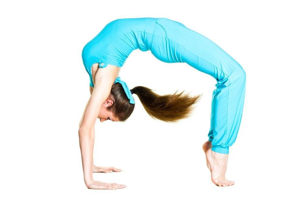 Как встать на мостик быстро стоя?