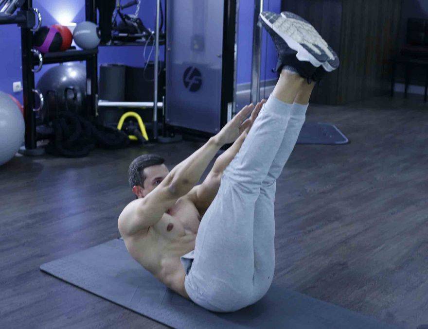 Упражнения для похудения живота