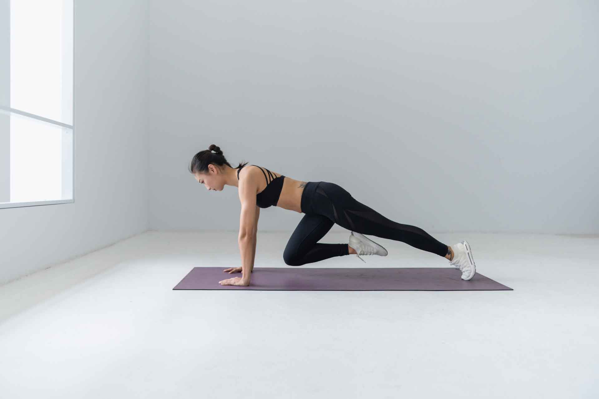 Упражнение скалолаз