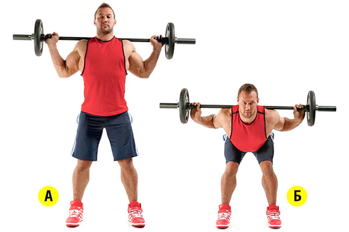 Наклоны со штангой на плечах или гуд монинг – техника, какие мышцы работают