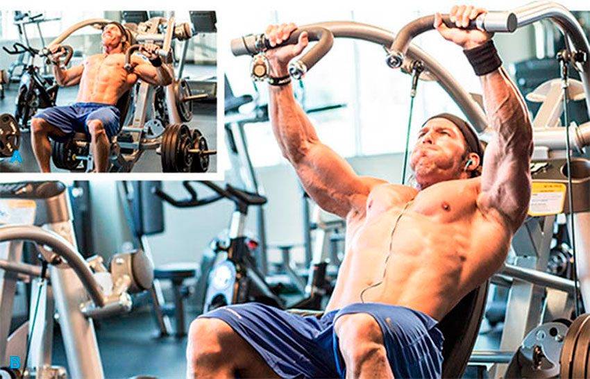 Кубинский жим с гантелями