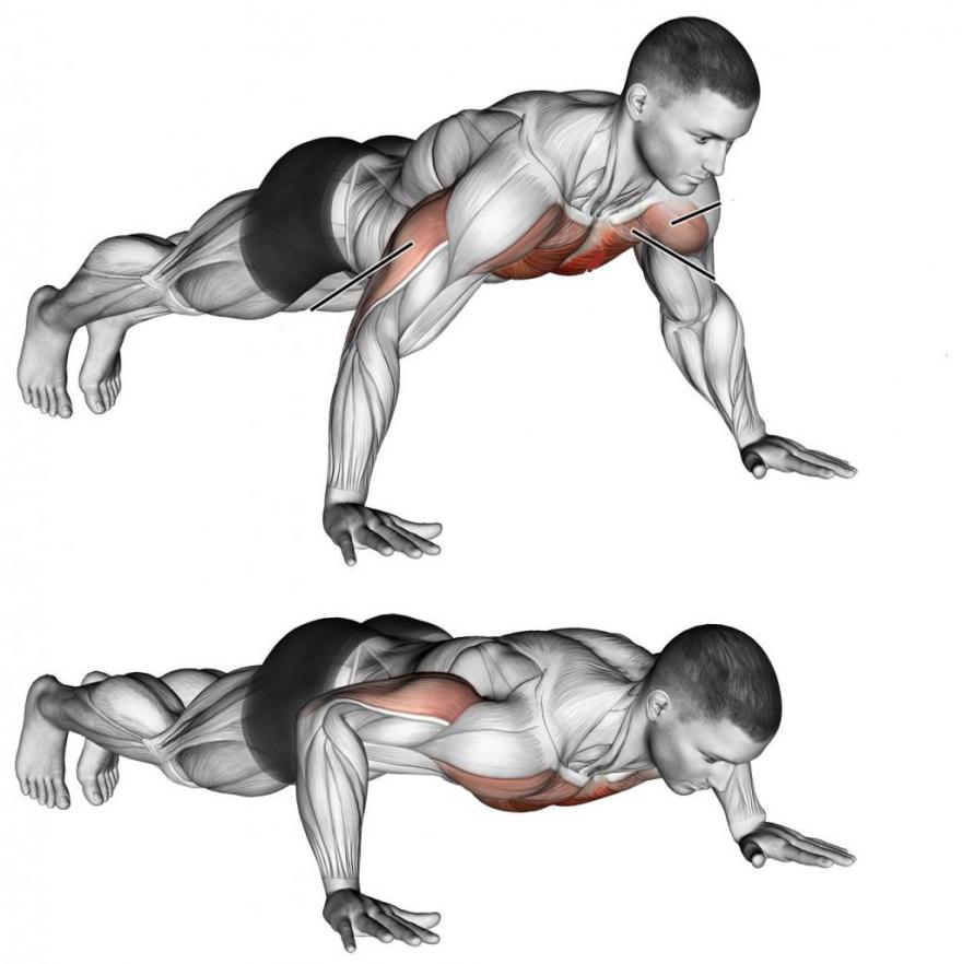 Как эффективно накачать грудь?