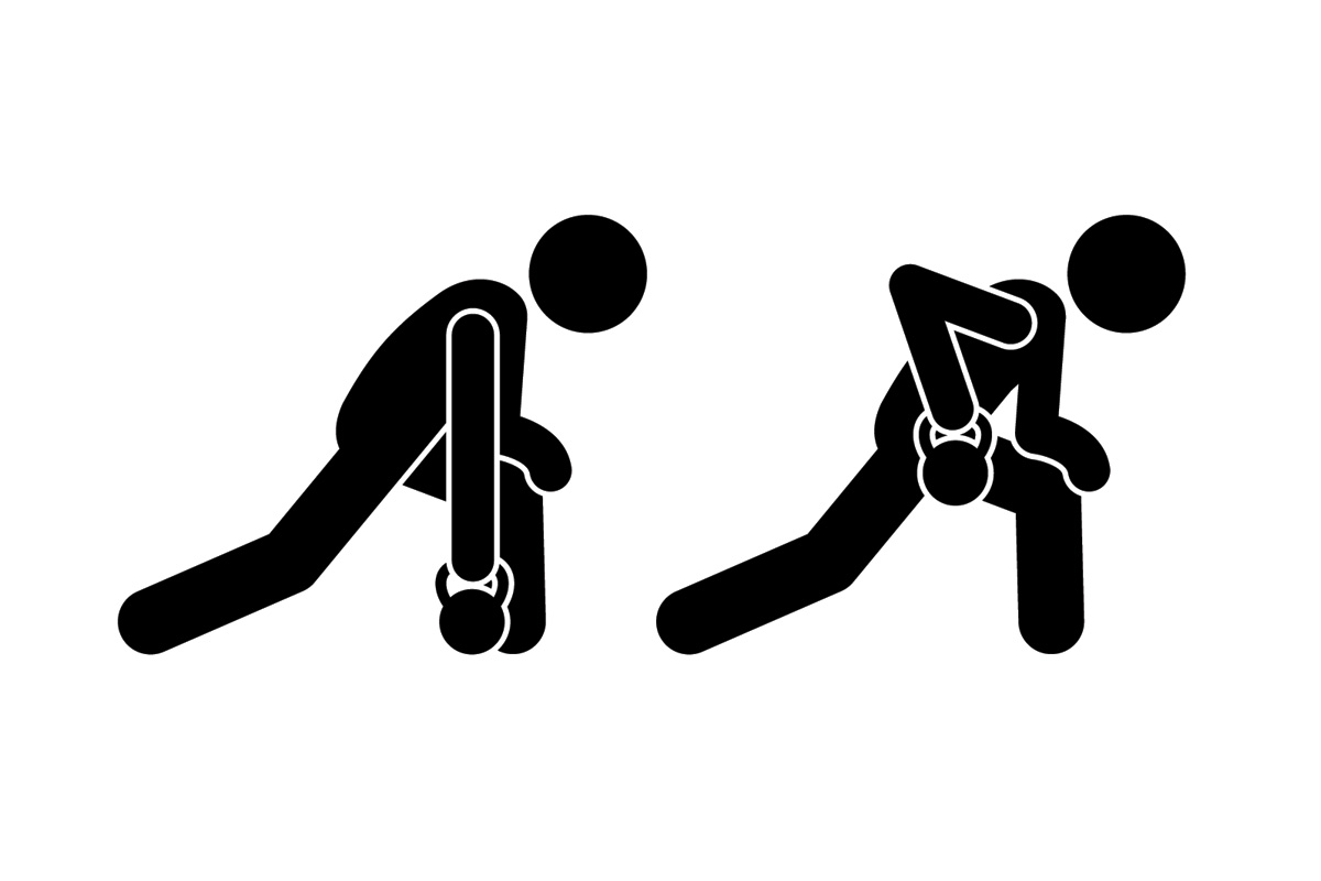 Упражнения на спину с гантелями для мужчин и женщин