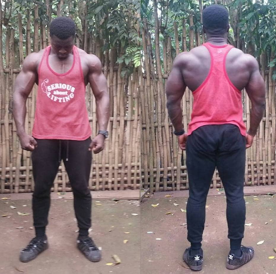 Самуэль Кульбила - качок-самородок из африканской глубинки