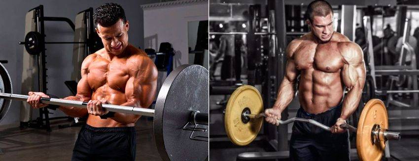 Изогнутый гриф штанги