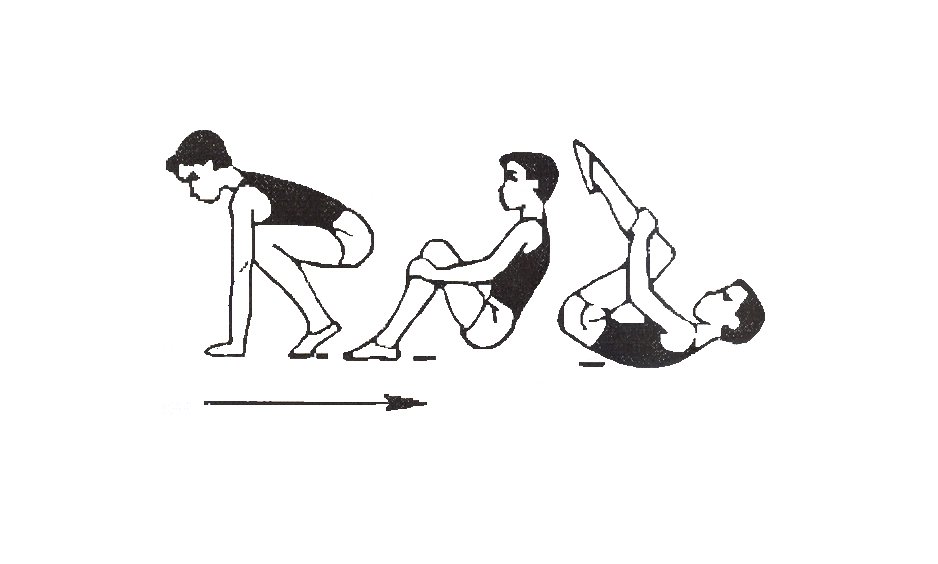 Упражнение ласточка