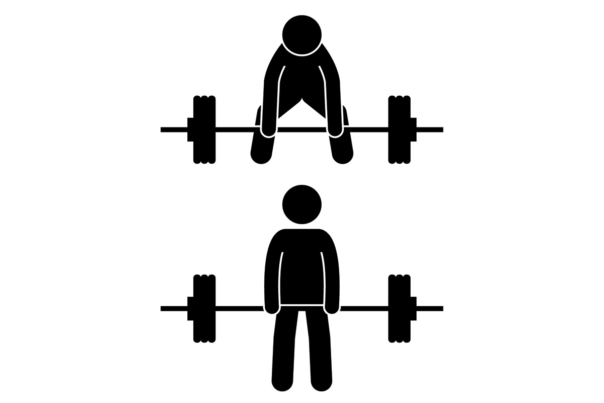 Упражнения на спину с гантелями для мужчин и женщин