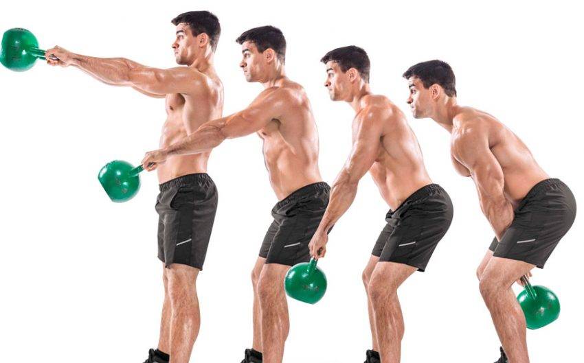 Турецкий подъем с гирей