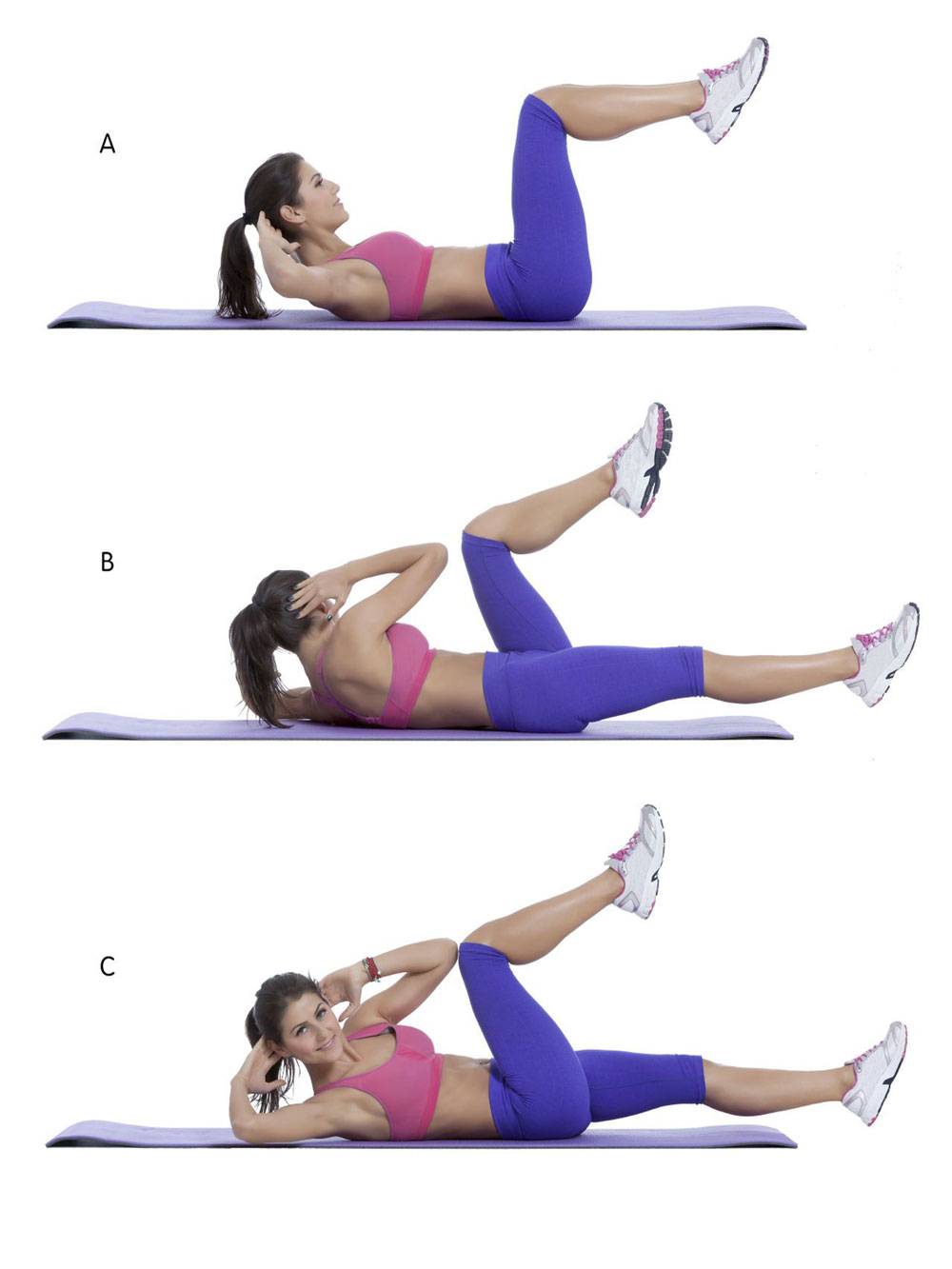 Упражнения для похудения живота